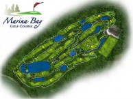 Marina Bay Golf Course - Layout